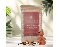 CACAO de qualité cérémonielle et épices traditionnelles Maya | Recette Maya authentique | Mélange Signature | 500 grammes| Criollo "Heirloom" Cacao - Mopan bélizien et Q'eqchi Maya