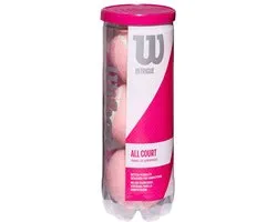 Wilson All Court Tennisballen - Roze - 3 Stuks