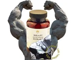 100 g d'extrait de Shilajit de Himalaya de Premium avec 50 % d'acide fulvique – dose élevée