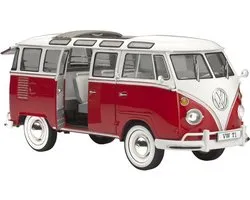 Revell Modelbouwpakket Auto - 07399 Volkswagen VW T1 Samba Bus Plastic - 1:24 - Modelbouw