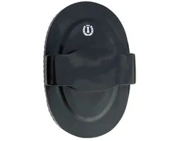 Imperial Riding - Curry Comb Soft - Rosborstel - Groot & Flexibel - Zwart