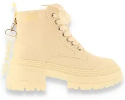 No Name Dames Strong Boots Recycled | Beige | Maat: 37
