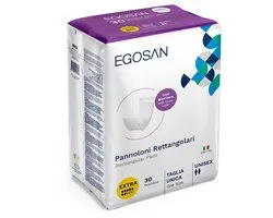 Egosan Pad Rectangular Intraversable - 1 paquet de 30 protections