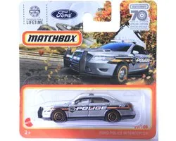 Matchbox 23/100 Ford Police Interceptor 70 Ans Édition Spéciale 1:64