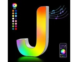 Luminous Letters USB Powered, LED Letter Lights Color Changing, Alphabet Gifts for Girls Women, Party, Birthday - ShopVlot
