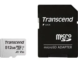 Transcend 300S MicroSDXC 512GB - Class 10