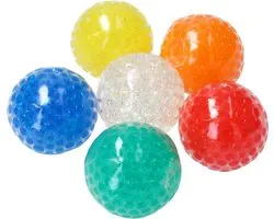Banzaa anti-stress Orbeez Mesh 7cm ‒ Mega super pack 6 pièces ‒ Multicolore
