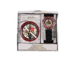 Accutime - Harry Potter - Time Teacher - Montre Éducatif - Cuir à lire l'heure - Zwart