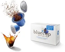 Bluecup Dekselpakket - Hervulbare Nespresso Cup (Aanvulling op start pakket) en werkt met Hema Koffiecapsulemaker