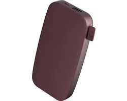 Fresh ‘n Rebel Powerbank 12000 mAh - Snellader (20W PD) - Powerbank iPhone en Samsung - USB-C en USB-A - Deep Mauve
