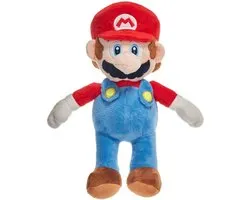 Mario – Super Mario Bros Mini Pluche Knuffel 20 cm {Speelgoed knuffels voor kinderen jongens meisjes | Nintendo Plush Toy | Mario, Luigi, Peach, Toad, Yoshi, Donkey Kong}