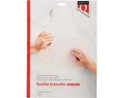 Papier de transfert pour textiles - vêtements légers - 6 feuilles