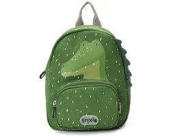Trixiebaby Trixie Rugzak - Mr. Alligator - Schooltas Waterafstotend - Boekentas voor Kind - Voor Jongens en Meisjes - Geschikt als Gymtas - Groen