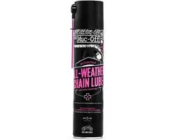 Muc-Off Motorcycle All Weather Chain Spray Ketting Smeermiddel 400ml