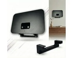 Wall Mount for Telekom Speedport Smart 4 Router - Holder WLAN Wall Mount Smart Holder - Black - ShopVlot