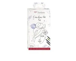 Tombow One Line - Art Set – Brushpen Set - Brushpennen