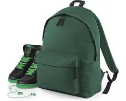 Junior Fashion Backpack/Rugzak BagBase - 12 Liter Bottle Green