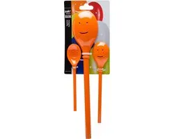 Lepel Mini - Zak!Designs - Party - happy - set van 3 - 20 cm