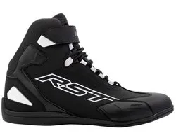 RST Saber Moto Shoe Mens Ce Boot Noir White - Taille 43