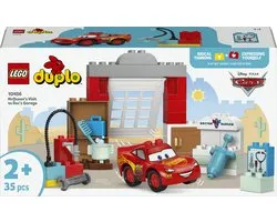LEGO DUPLO ǀ Disney en Pixar Cars McQueens Bezoek aan Docs Garage, Bouwbaar Peuterspeelgoed 10456