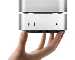 MiniMate 512GB Extreme SSD - 40Gbps Draagbare SSD voor Mac mini M4/M4 Pro, Thunderbolt 4/3, USB4, Aluminium Behuizing, Hoge Snelheid en Betrouwbaarheid