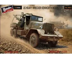 Thunder Model Modelbouwpakket Militaire voertuigen - 35013 US Heavy Wrecker Kenworth Model 573 M1A1 - Amerikaanse Truck Plastic - 1:35 - Modelbouw