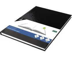 Kangaro dummyboek - A4 - zwart - 160 blanco pagina's - hard cover