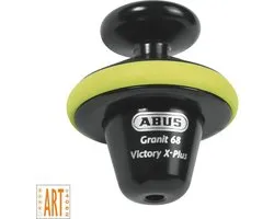 Motorslot ABUS Schijfremslot - GRANIT™ Victory XPlus 68 - Security level 16 - ART-4 geel - geschikt voor motoren - scooters