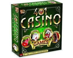 Casino Games 4 in 1 - Craps - Poker - Blackjack - Roulette