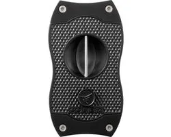 Colibri sigarenknipper diamant V-cut zwart