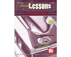 Mel Bay's First lessons Harmonica By David Barrett (Boek + CD)