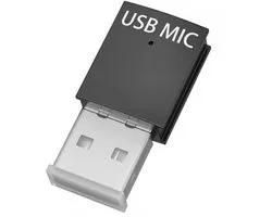 TRANSNECT Mini USB Microfoon met Ruisonderdrukking voor PC - Geschikt voor Vergadering, Bellen en Gaming