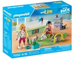 PLAYMOBIL Plm Animal Enclos A Lapin Tapis Jeux