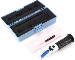 100% Nieuwe Draagbare Antivries Refractometer - Antivries Testers - Vloeistoffen Refractometer RHA-503ATC - Antivries Detector Tester - Antivries Vloeistoffen Refractometer
