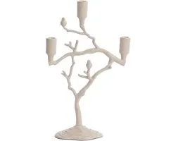 Light & Living - Kandelaar JARDIA - 26x11x42cm - Wit
