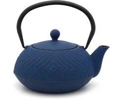 12L Theepot Fujian met filter - kobaltblauw