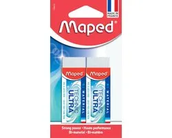 Gomme Maped Technic Ultra Classic, blister avec 2 pièces