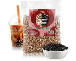 INSPIRE FOOD COMPANY - Bubble Tea Tapioca Parels- 1 KG - Makkelijk te bereiden, authentieke smaak