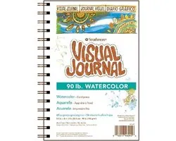 Strathmore Aquarel Journal 400 Series - Wit papier - 190 gram - 14 x 20,3 cm