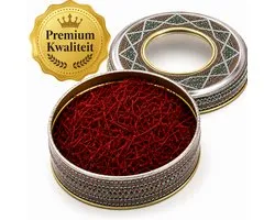 Saffraan 5 g – Premium Iraanse kwaliteit | 100% puur | Super Negin | 1e Klasse Gecertificeerd