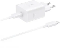Adaptateur Power Samsung - 45 Watt - USB-C - Avec câble - Wit