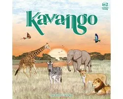 Asmodee bordspel Kavango - educatief natuurspel Zuidelijk Afrika.