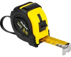 Rebel Tools - Stalen Rolmaat - 5m - 25mm - Met Blokkeerknop