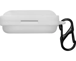 kwmobile housse pour étui pour écouteurs - convient pour CMF de Nothing Nothing Ear (a) - Housse de protection Trendy pour écouteurs sans fil en blanc