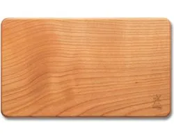 Robert Herder Windmühlenmesser Reis-Snijplankje – 22x13 cm – Compact Kersenhout – Ideaal voor Reizigers