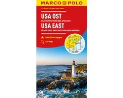 Marco Polo Maps- USA East Marco Polo Map