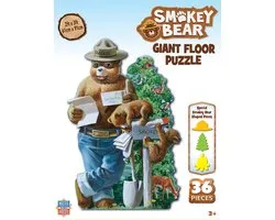 Smokey Bear - 36pc Shaped Floor Puzzle
