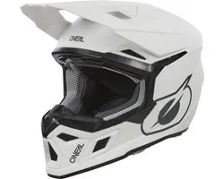 Casque de motocross O'NEAL 3SRS Witte mat Solid - Taille L - Casque