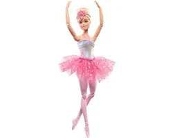 Barbie Dreamtopia - Barbiepop - Blonde ballerina met twinkelende lichten