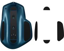 kwmobile muis voeten sticker geschikt voor Logitech MX Master 2S - Computermuis glijder - Stickers in zwart